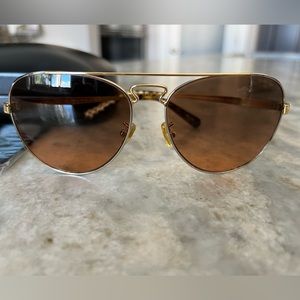 Coach Aviator Metal Sunglasses